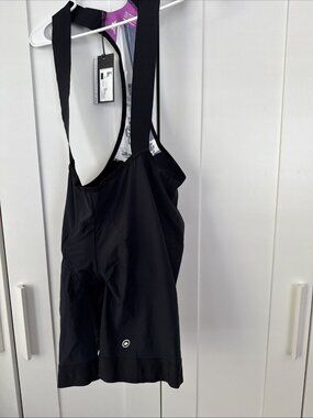 Men's Assos T.mille Shorts Cycling Bike Racing Bib Padded Black Size XL NWT